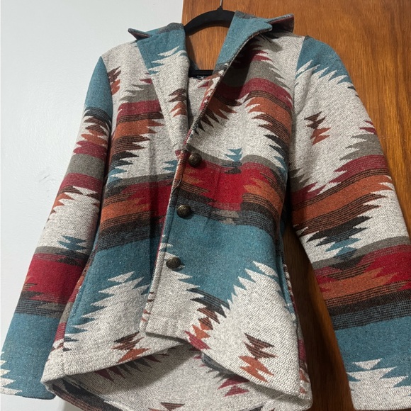 Jackets & Blazers - Southwestern Patterned Jacket